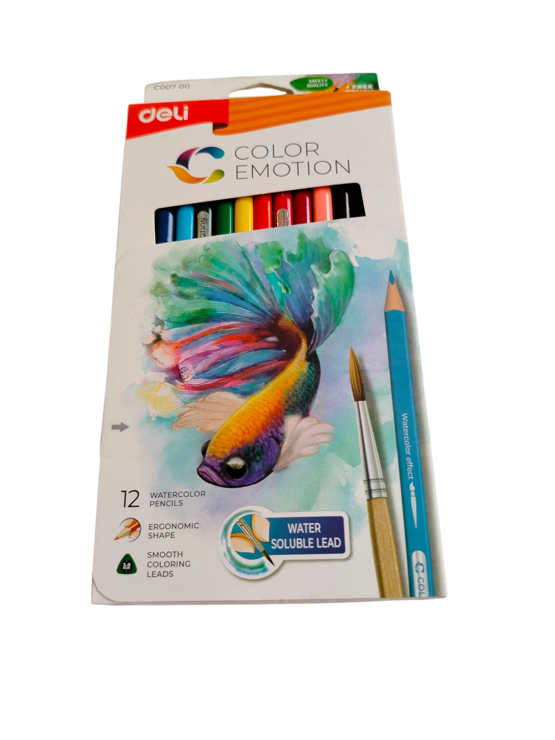 الوان خشب ديلي 12 لون مائيه +فراشه