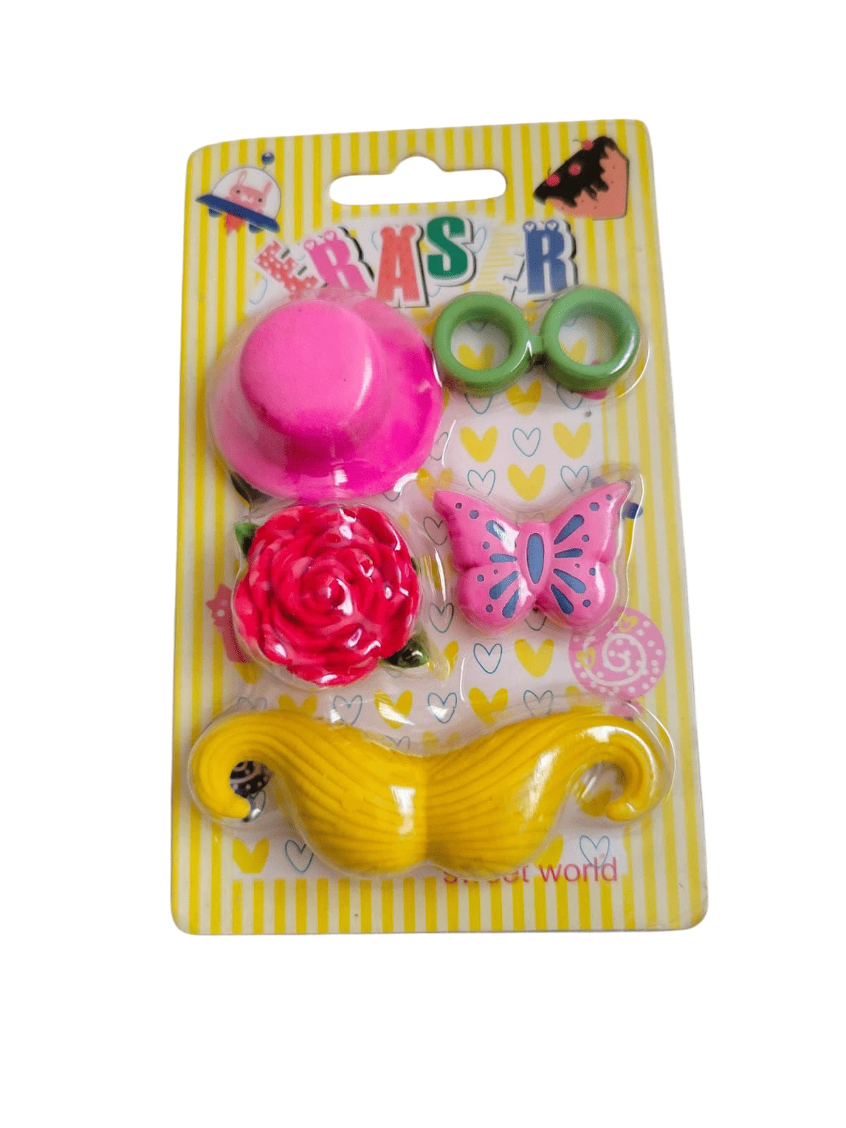 كارت استيكه لعب 5 قطع