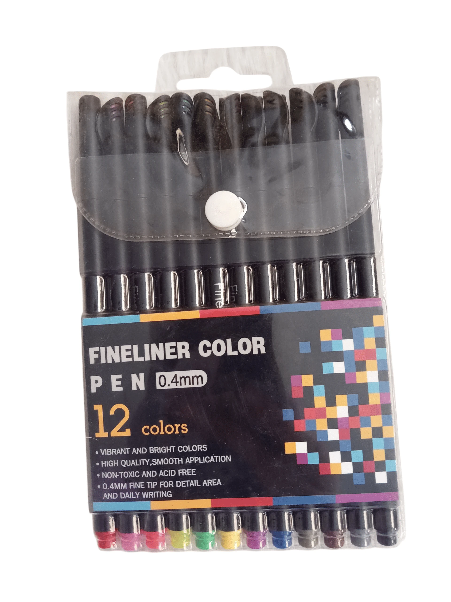 طقم 12 لون سن ريشة -12