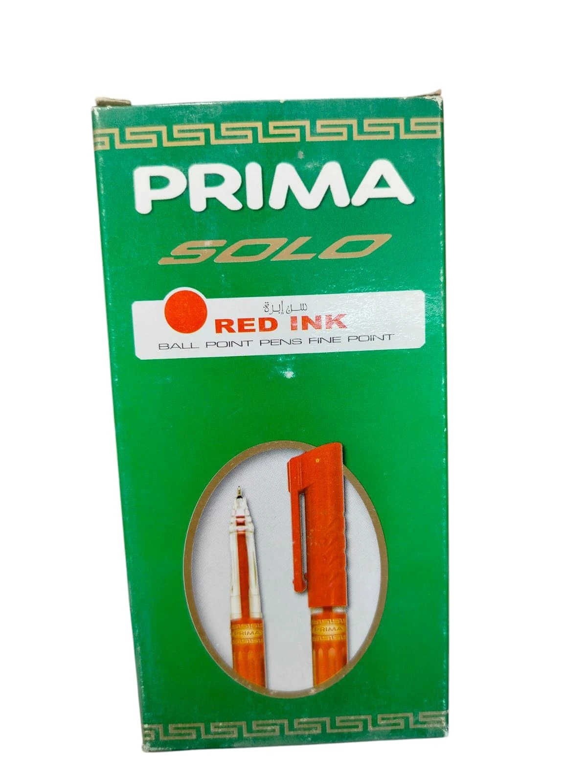 قلم جاف بريما سولو احمر