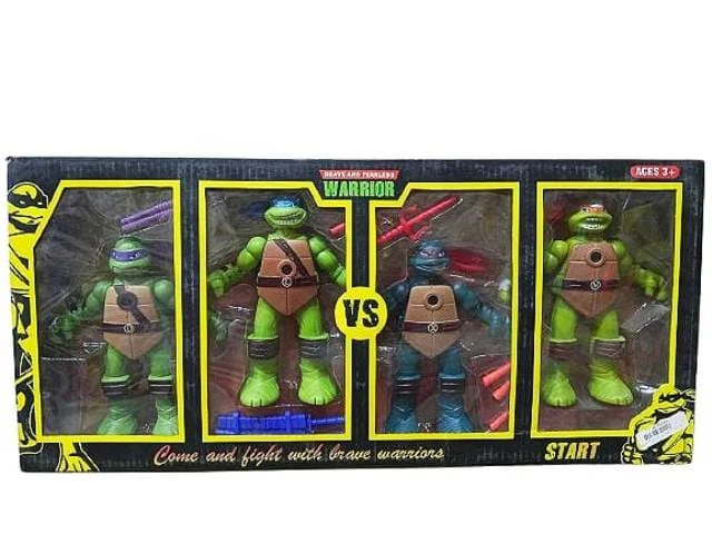 طقم سلاحف النينجى وسط